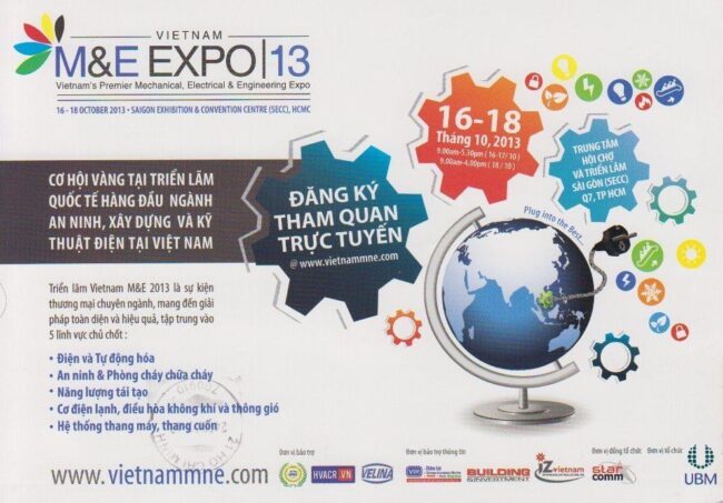 Triển lãm Cơ Điện Lạnh M&E 2013