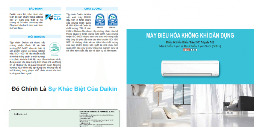 Catalogues may lanh Daikin FTKS FTKD 2013