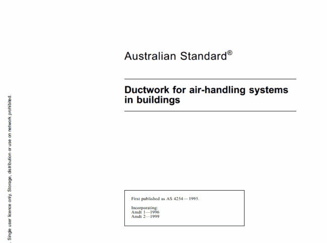 Tieu chuan Uc Ductwork for air-handling systems in building