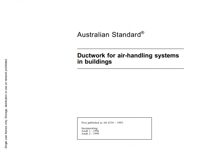 Tieu chuan Uc Ductwork for air-handling systems in building