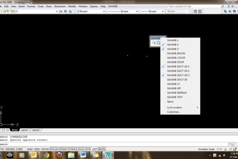 Hướng dẫn sử dụng công cụ vẽ ống gió trong AutoCAD (Lisp Nam) - Phần 1