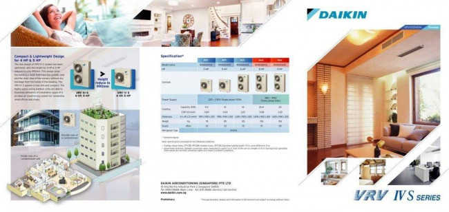 VRV IV S – Điều hòa trung tâm cho căn hộ VRV IV S – Điều hòa trung tâm cho căn hộ