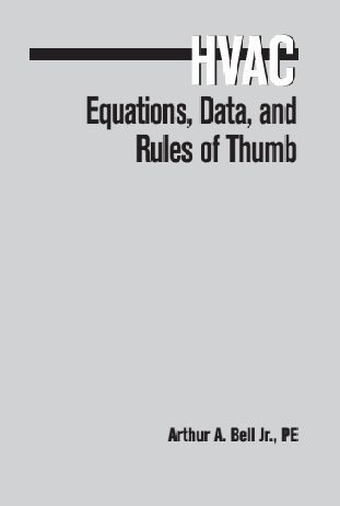 hvac equations data and rules of thumb - HVAC Việt Nam
