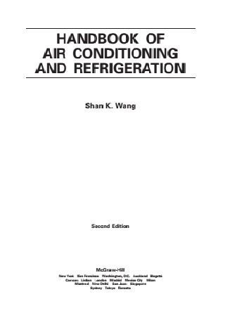 hvac handbook of air conditioning heating and ventilating - HVAC Việt Nam