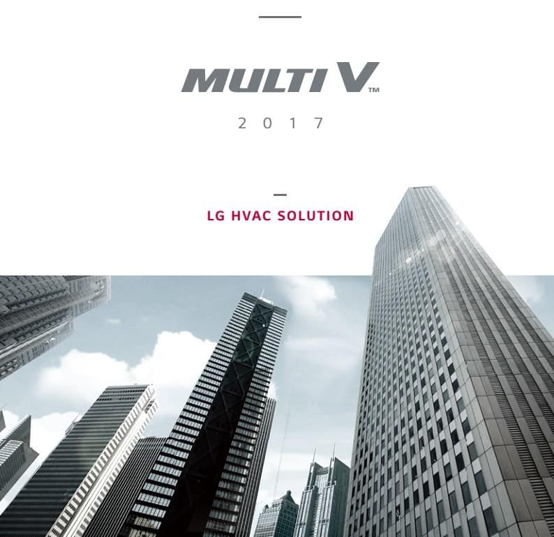 Catalogue điều hòa trung tâm LG Multi V 2017