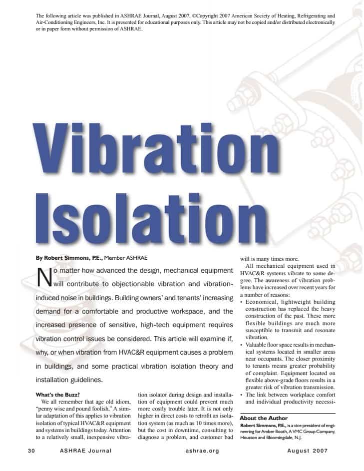 standard form select spring anti vibration - HVAC Việt Nam