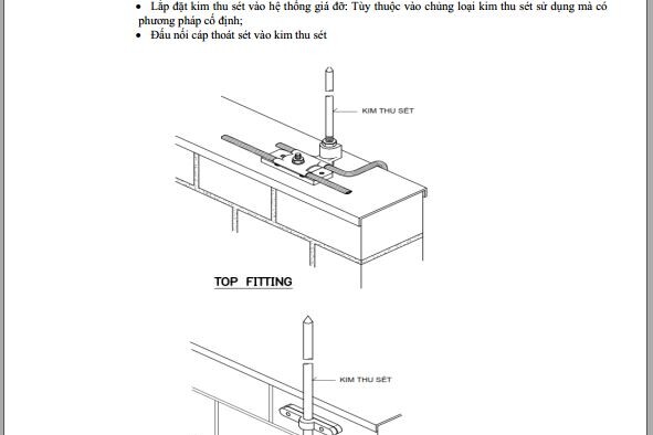 Hướng dẫn lắp đặt chống sét & nối đất
