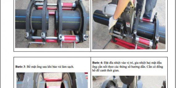 Hướng dẫn lắp đặt đường ống HDPE