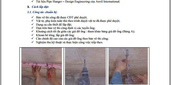 Hướng dẫn lắp đặt phòng cháy chữa cháy