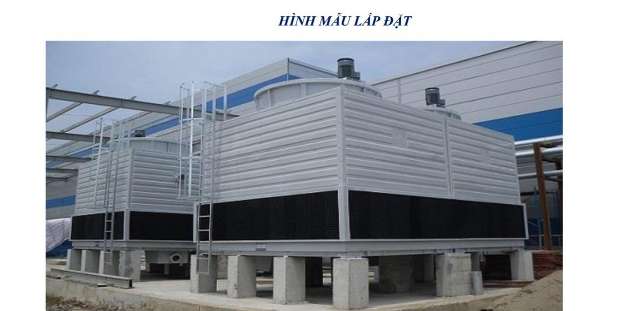 Hướng dẫn lắp đặt tháp giải nhiệt