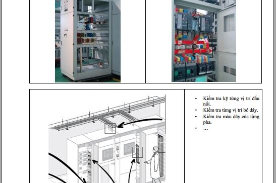 Hướng dẫn lắp đặt tủ điện