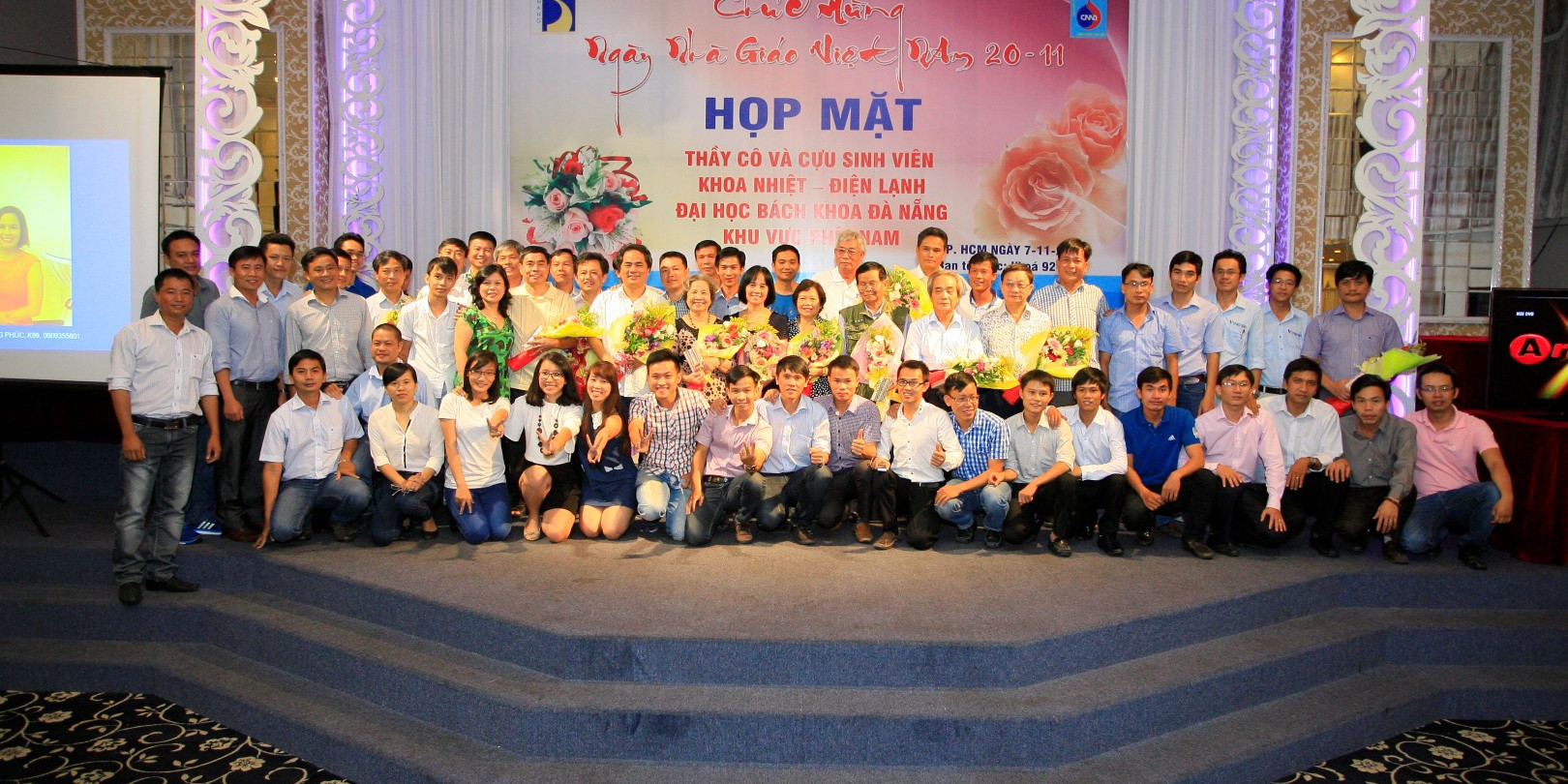 Họp mặt cựu SV khoa Nhiệt - Điện Lạnh ĐHBK Đà Nẵng 2018 tại Tp.HCM