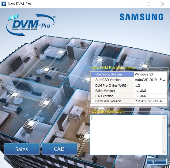 Samsung DVM Pro (Sale Mode) - Phần mềm tính toán thiết kế