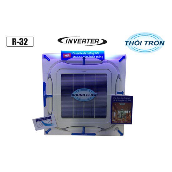 may lanh am tran daikin fcf125cvm rzf125cvmv 5.0 hp gas r32 inverter - HVAC Việt Nam