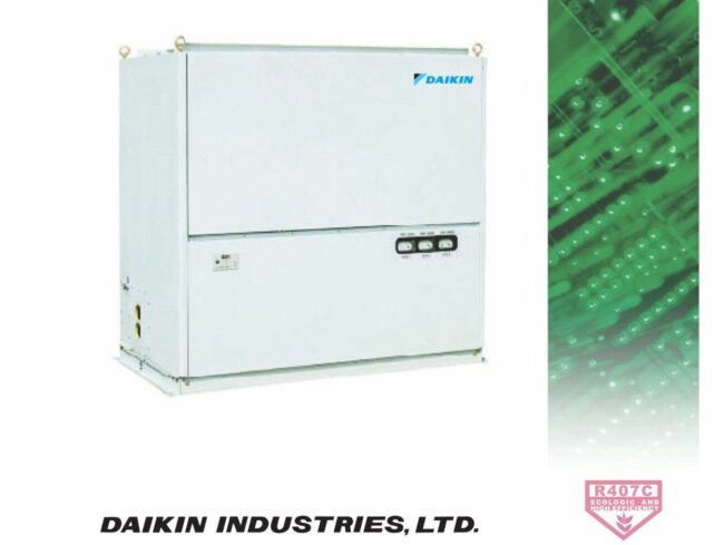 Điều Hòa Tủ Đứng Giải Nhiệt Nước Daikin Cho Nhà Xưởng