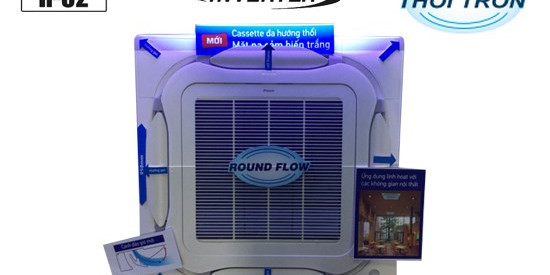 Máy lạnh âm trần Daikin FCF140CVM / RZF140CYM (6.0 HP, Gas R32, Inverter, 3 Pha)