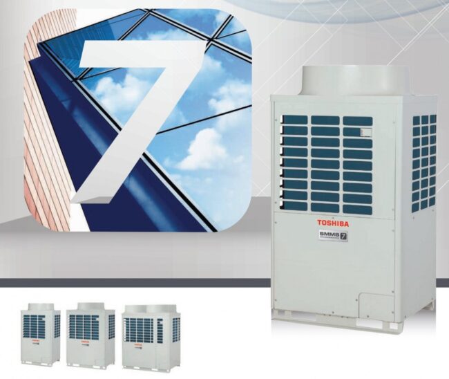 Dàn Nóng Điều Hòa Trung Tâm Toshiba VRF SMMS-7