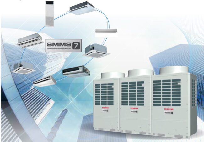 VRF SMMS-7 Toshiba - Dàn lạnh Cassette âm trần