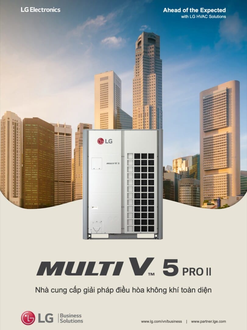 Catalogue Điều hòa trung tâm LG VRF Multi V 5 Pro II (2025)