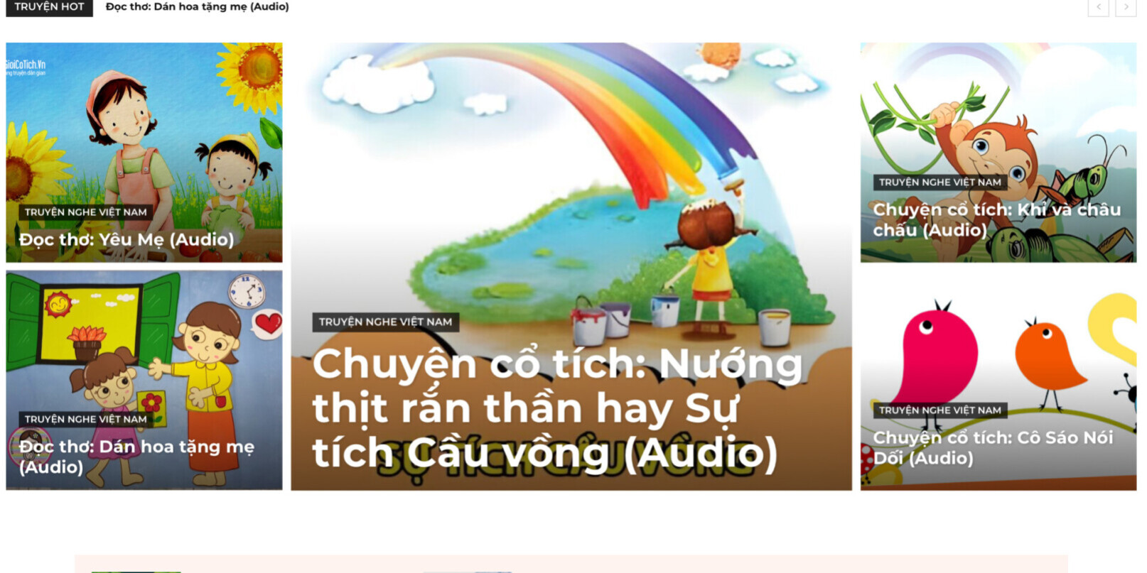 Giới thiệu Website Truyện Trẻ Em (truyentreem.com) Giới thiệu Website Truyện Trẻ Em (truyentreem.com)