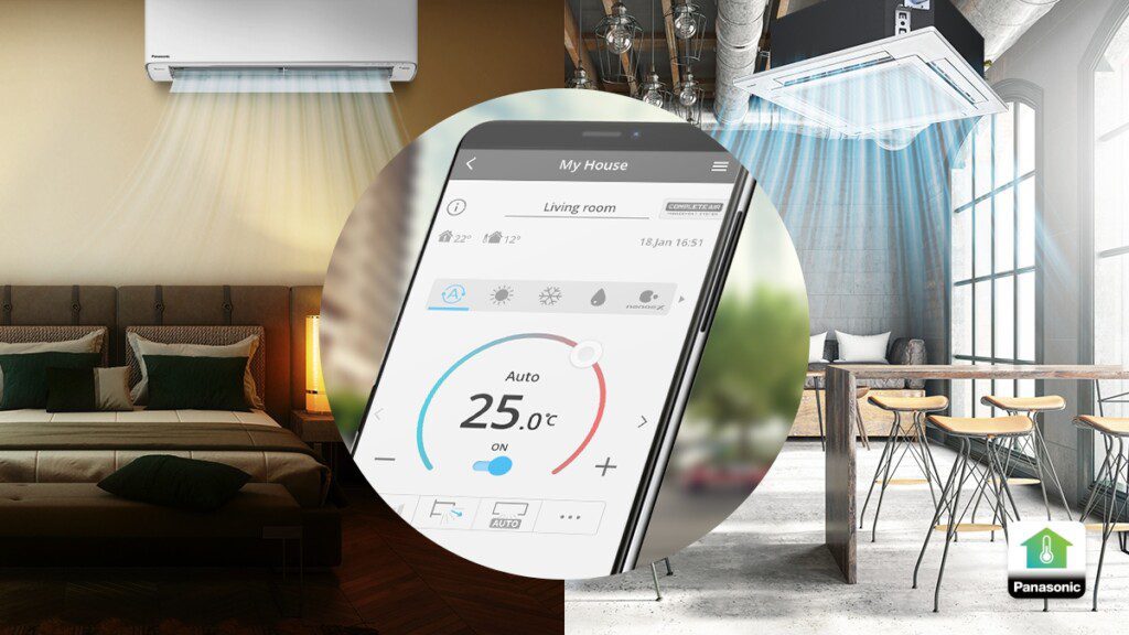 ung dung panasonic comfort cloud - HVAC Việt Nam