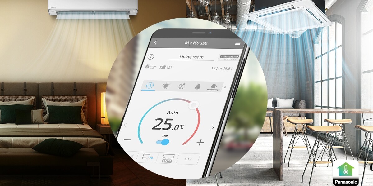 Ứng Dụng Panasonic Comfort Cloud - HVAC Việt Nam