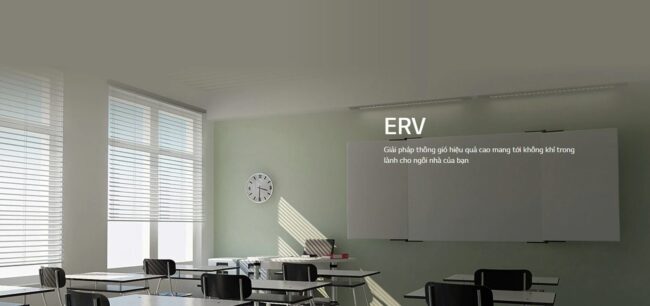 Giải pháp thông gió (ERV) của LG
