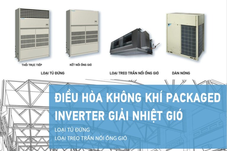 Catalogue Điều hòa Daikin Packaged inverter giải nhiệt gió