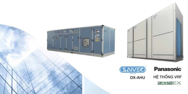 Catalogue Bộ Xử Lý Không Khí DX-AHU Kết Hợp Dàn Nóng VRF của Panasonic