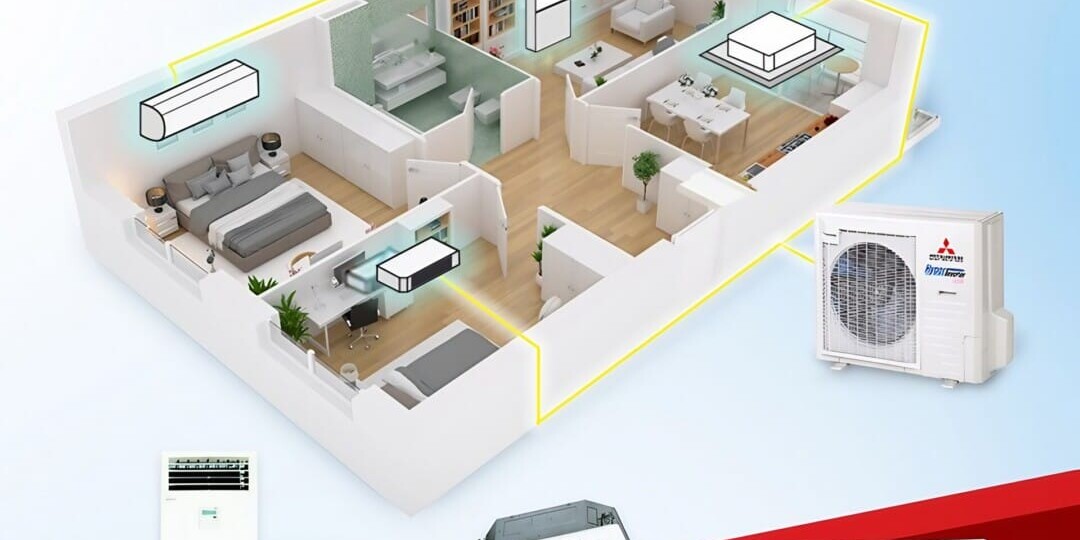 Hệ Thống Điều Hòa Không Khí Multi Mitsubishi Heavy 2024