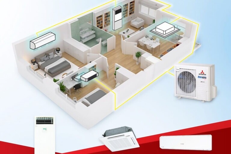 Hệ Thống Điều Hòa Không Khí Multi Mitsubishi Heavy 2024