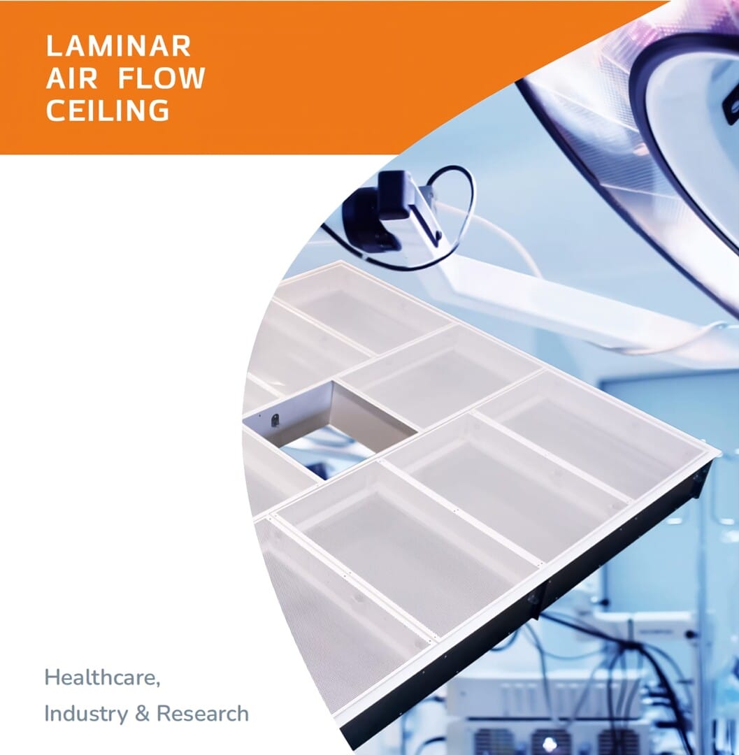 Laminar Air Flow Ceiling (LAF Ceiling) là hệ thống trần khuếch tán dòng khí tầng, được thiết kế nhằm tạo ra luồng không khí một chiều (unidirectional flow) với tốc độ ổn định