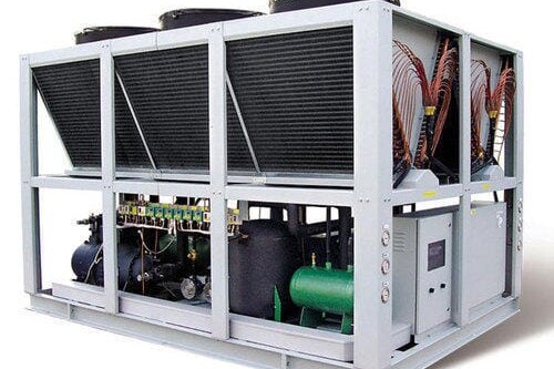 Hệ thống Chiller Giải Nhiệt Gió - Làm Mát Cho Thiết Bị Dây Chuyền Sản Xuất Sản Phẩm Nhựa