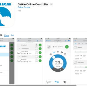 Bộ điều khiển máy lạnh trung tâm Daikin bằng điện thoại