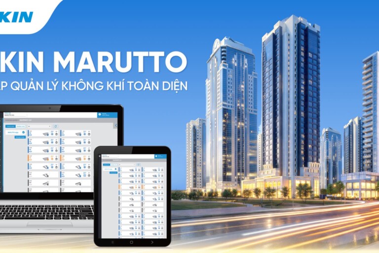 Marutto Daikin – Giải pháp điều khiển thông minh cho hệ thống HVAC hiện đại